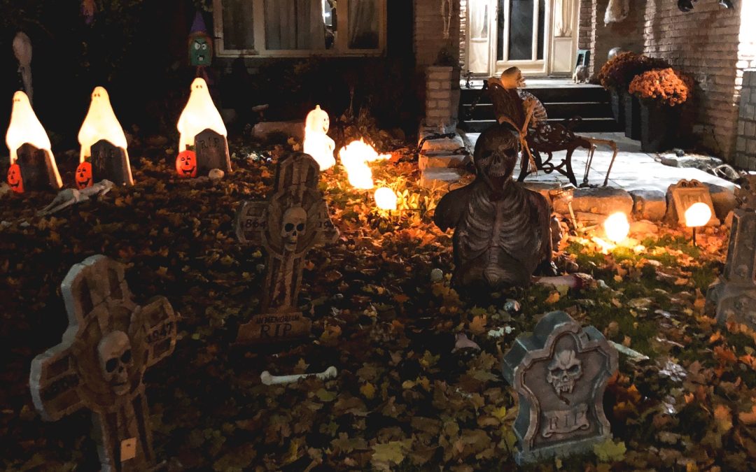 How to store Halloween decorations